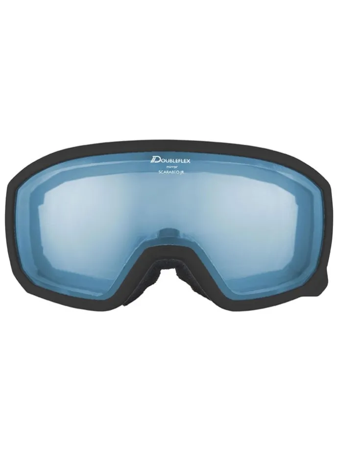 Ski-/snowboardbril "Scarabeo JR" zwart/blauw