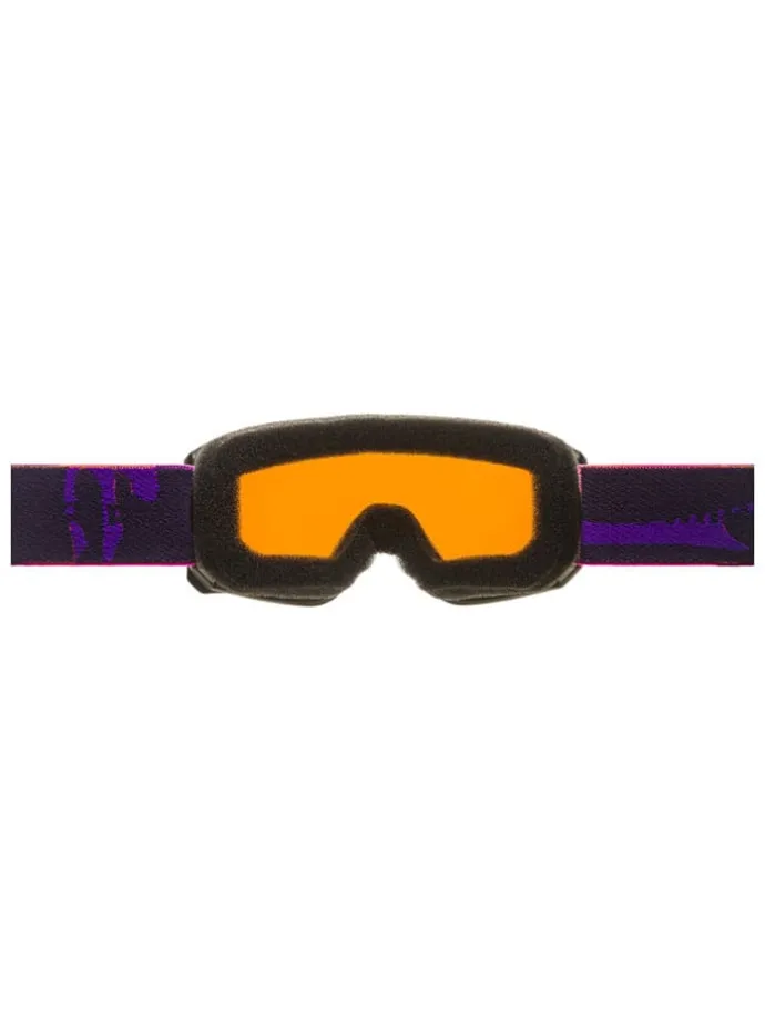 Ski-/snowboardbril "Scarabeo JR" zwart/roze/geel
