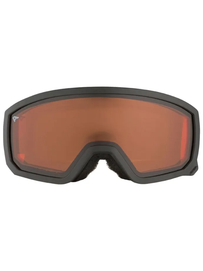 Ski-/snowboardbril "Scarabeo JR" zwart/oranje