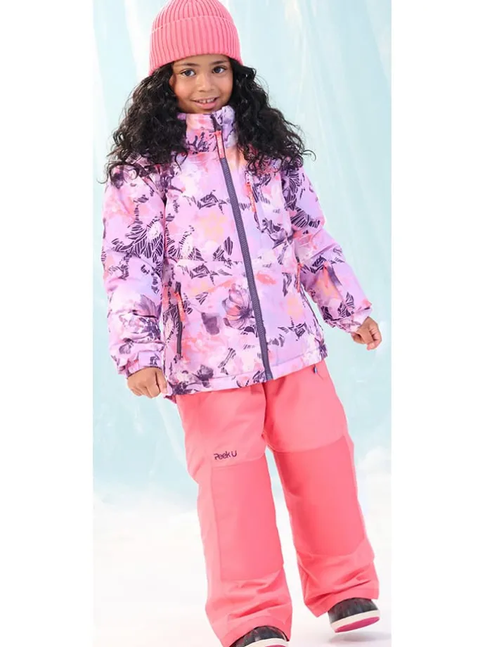 Ski-/snowboardbroek "Tara" koraalrood