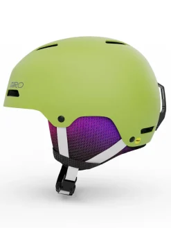 Ski-/snowboardhelm "Crue" limoengroen