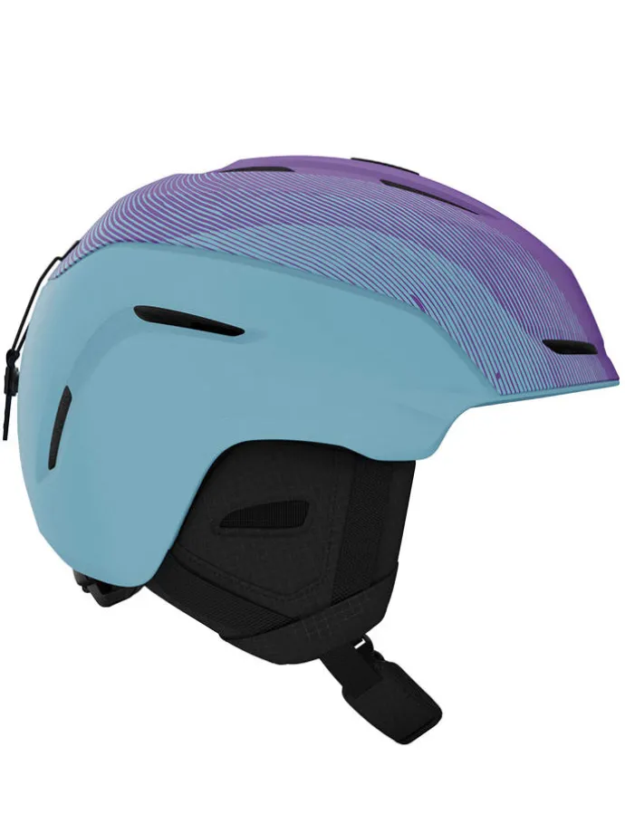 Ski-/snowboardhelm "Neo" lichtblauw/paars