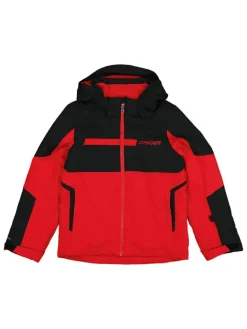 Ski-/Snowboardjas "Challenger" zwart/rood