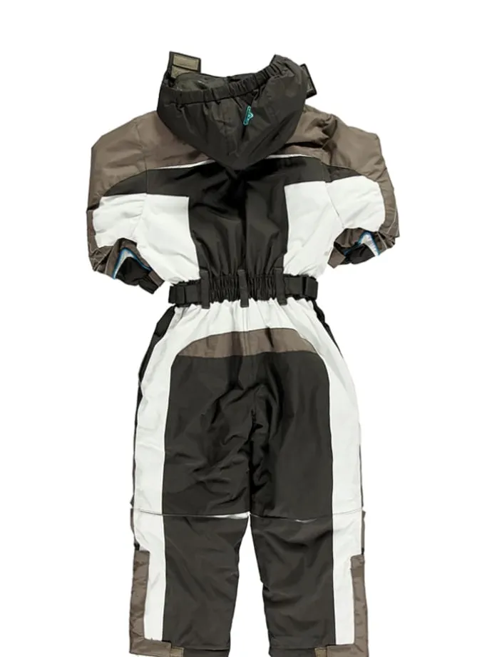 Ski-/snowboardpak bruin/taupe/wit