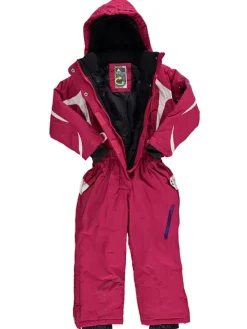 Ski-/snowboardpak fuchsia/wit