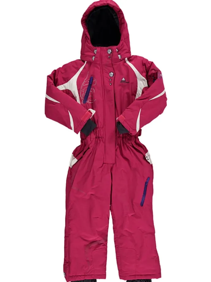 Ski-/snowboardpak fuchsia/wit