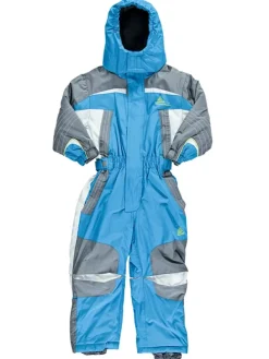 Ski-/snowboardpak lichtblauw/grijs/wit