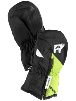 Ski-/snowboardwanten zwart/geel