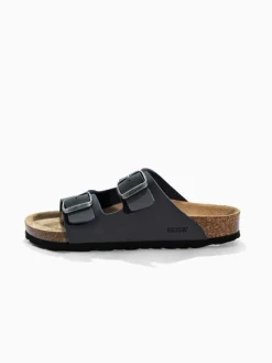 Slippers "Bali" donkerblauw