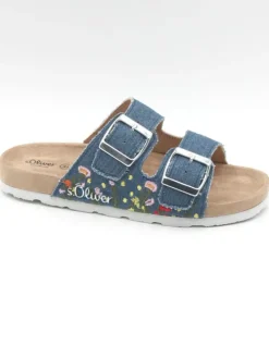 Slippers blauw