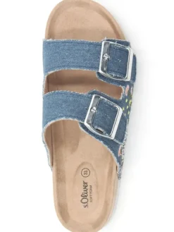Slippers blauw