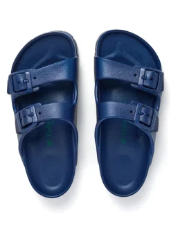 Slippers donkerblauw