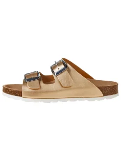 Slippers goudkleurig