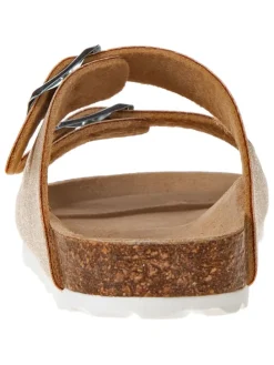 Slippers goudkleurig