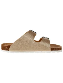 Slippers goudkleurig