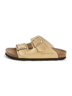 Slippers goudkleurig