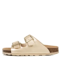 Slippers goudkleurig