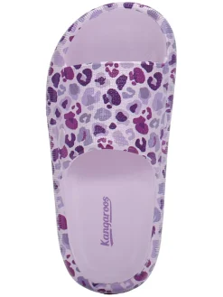 Slippers "K-CSK Strap Print" paars
