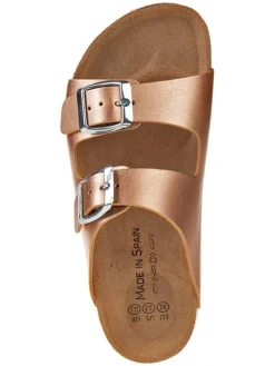Slippers koperkleurig