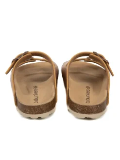 Slippers koperkleurig