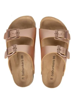 Slippers koperkleurig