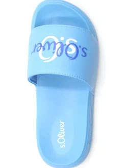 Slippers lichtblauw