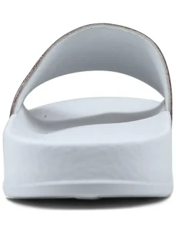 Slippers lichtroze/wit