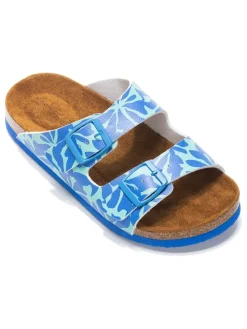 Slippers ''Mia'' blauw