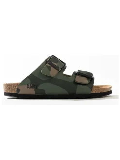 Slippers "Trefle" kaki