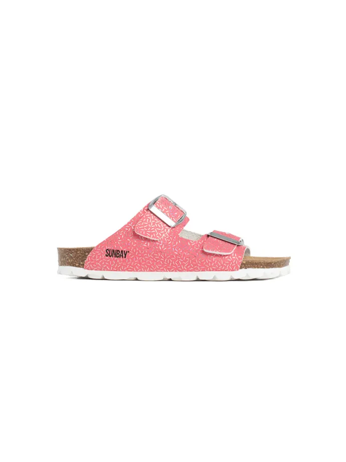 Slippers "Trefle" lichtroze
