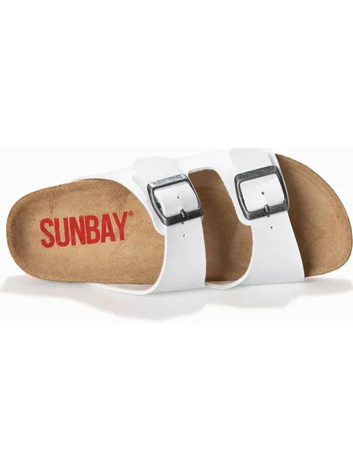 Slippers "Trefle" wit