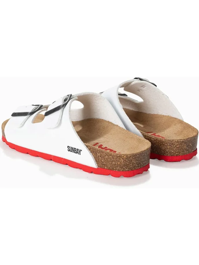 Slippers "Trefle" wit
