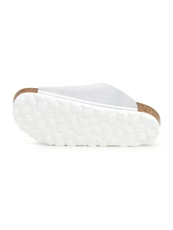 Slippers zilverkleurig