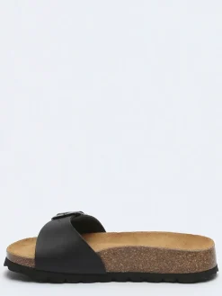 Slippers zwart