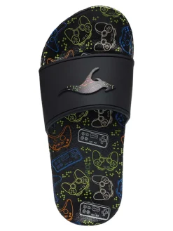 Slippers zwart
