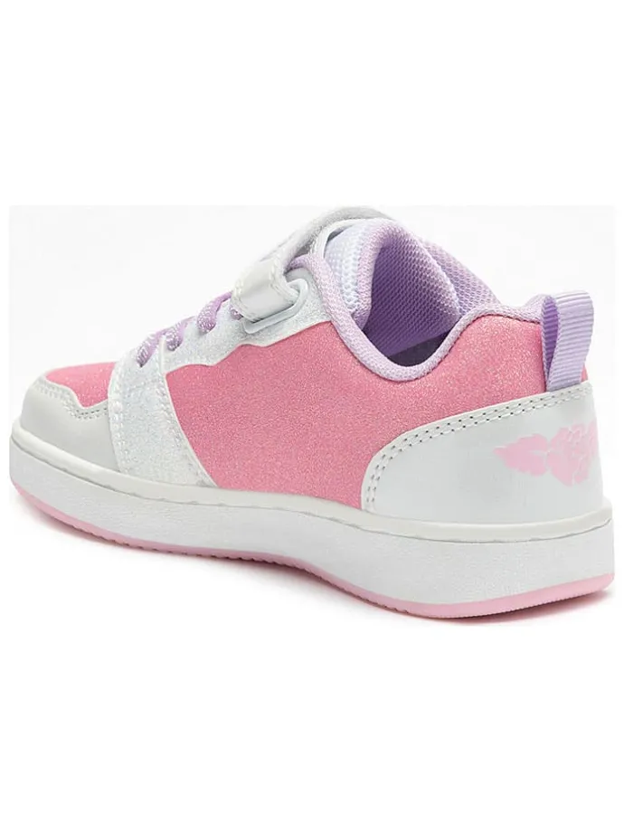 Sneakers "Amalia" wit/lichtroze