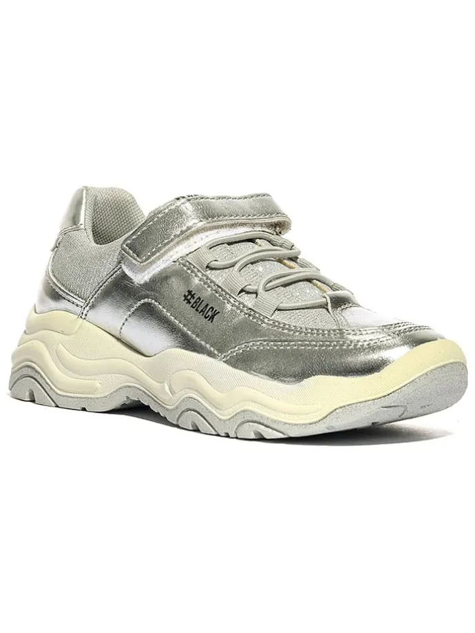 Sneakers "Cassian" zilverkleurig