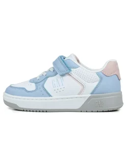 Sneakers "Chicago" lichtblauw/wit