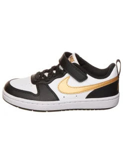 Sneakers "Court Borough Recraft" zwart/wit/goudkleurig