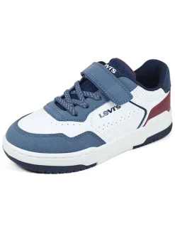 Sneakers "Elliot" wit/blauw