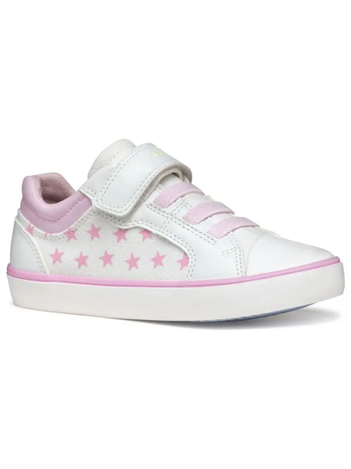 Sneakers "Gisli" wit/lichtroze