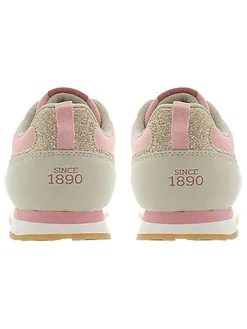 Sneakers grijs/lichtroze