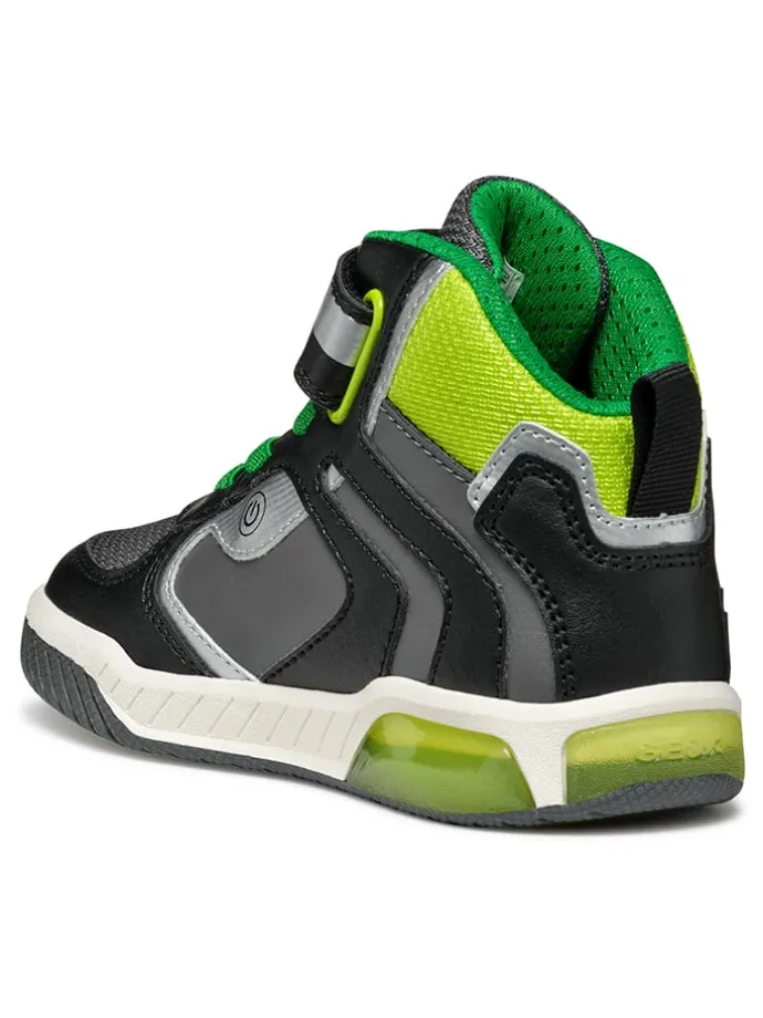 Sneakers "Inek" grijs/groen