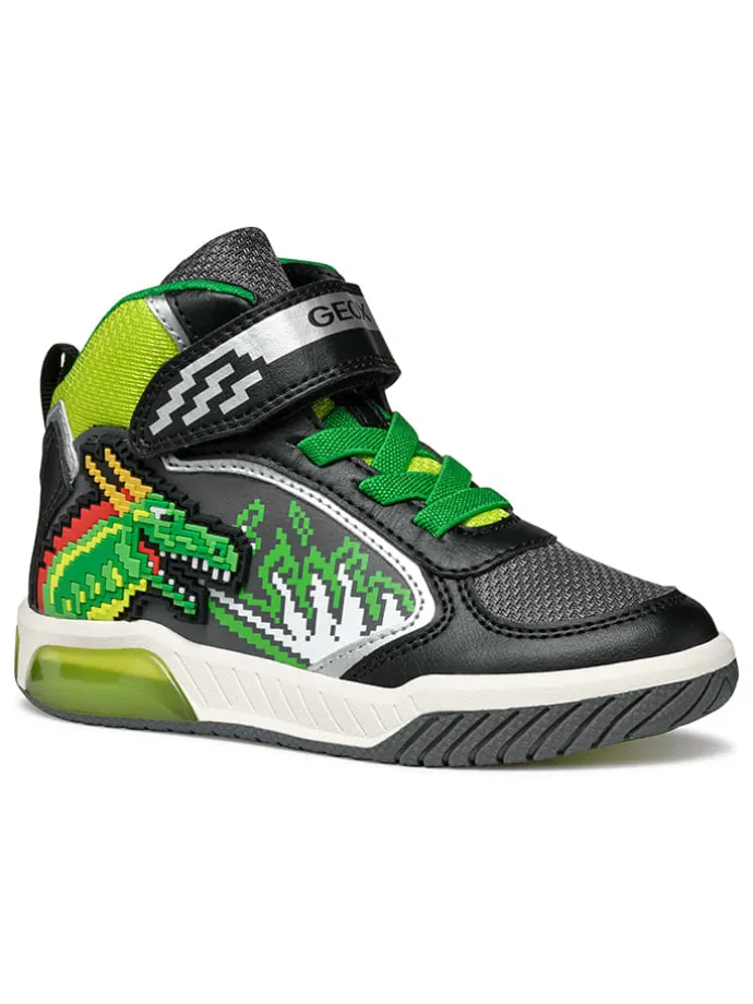 Sneakers "Inek" grijs/groen