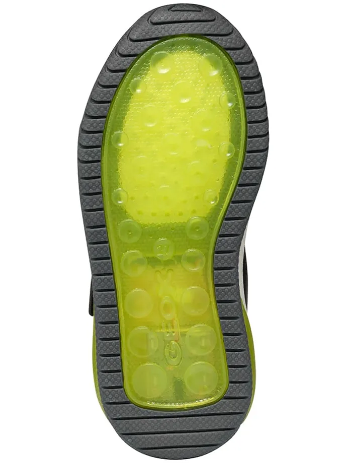 Sneakers "Inek" grijs/groen