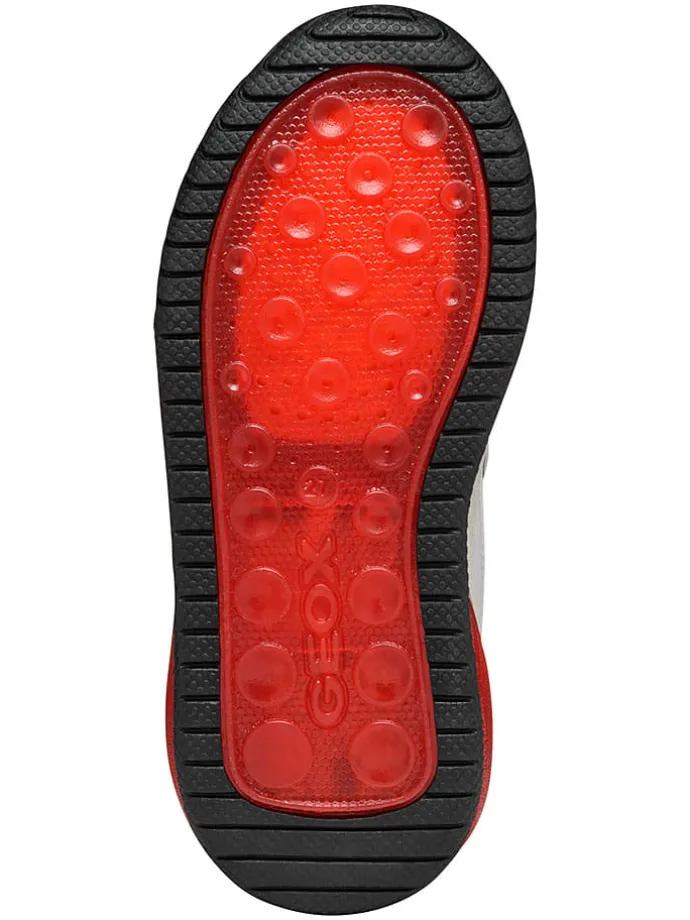 Sneakers "Inek" zwart/rood
