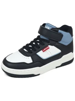 Sneakers "John" zwart/wit