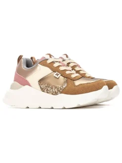 Sneakers lichtbruin