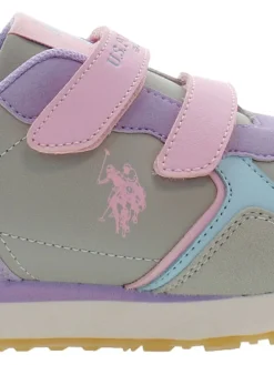 Sneakers paars/lichtroze/lichtblauw