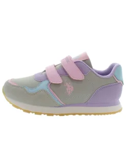 Sneakers paars/lichtroze/lichtblauw